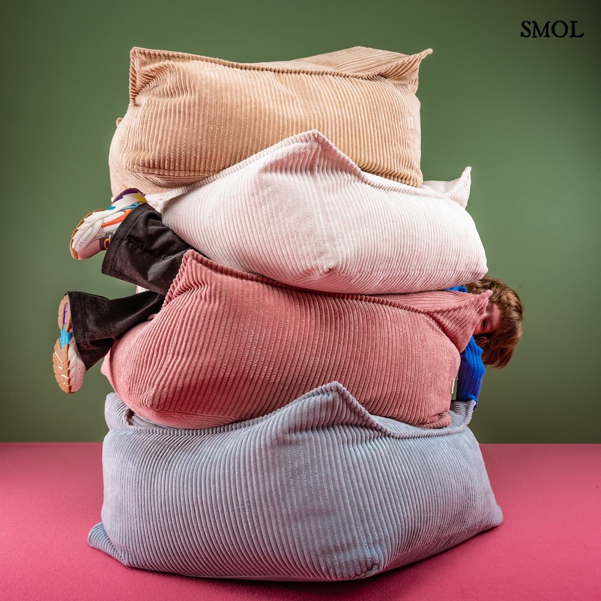 BLUEBERRY, gyerek puff, 60x60x20 - smol.hu