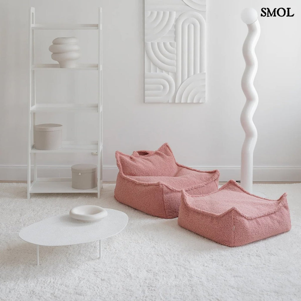 GUAVA PINK, gyerek puff, 60x60x20 - smol.hu