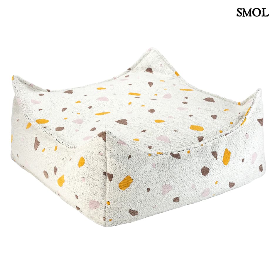 TERRAZZO MARBLE, gyerek puff, 60x60x20 - smol.hu