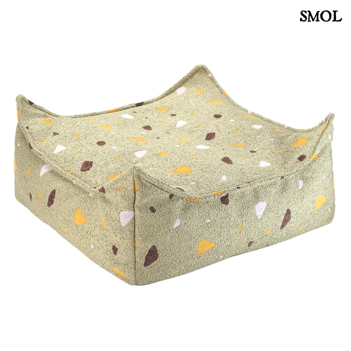 TERRAZZO MOSS, gyerek puff, 60x60x20 - smol.hu