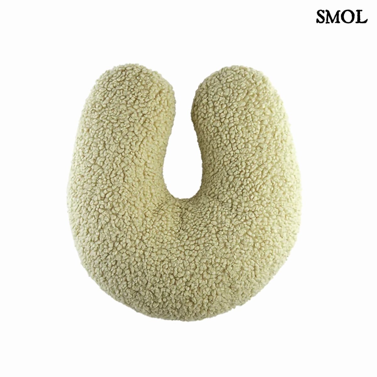 Gyerek U-párna | MATCHA, U-alakú gyerekpárna - SMOL - fehér háttérrel