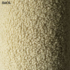 Gyerek U-párna | MATCHA, U-alakú gyerekpárna - SMOL - teddy anyag nagyítva