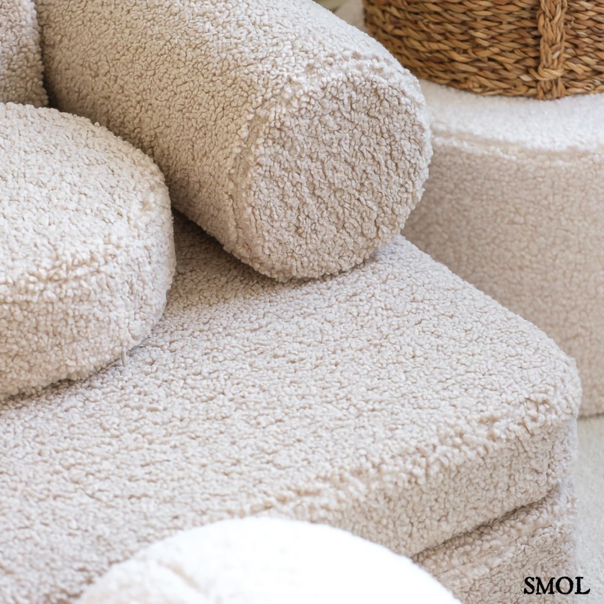 Gyerekkanapé, 9 részes, moduláris | BISCUIT - SMOL - nagyítva