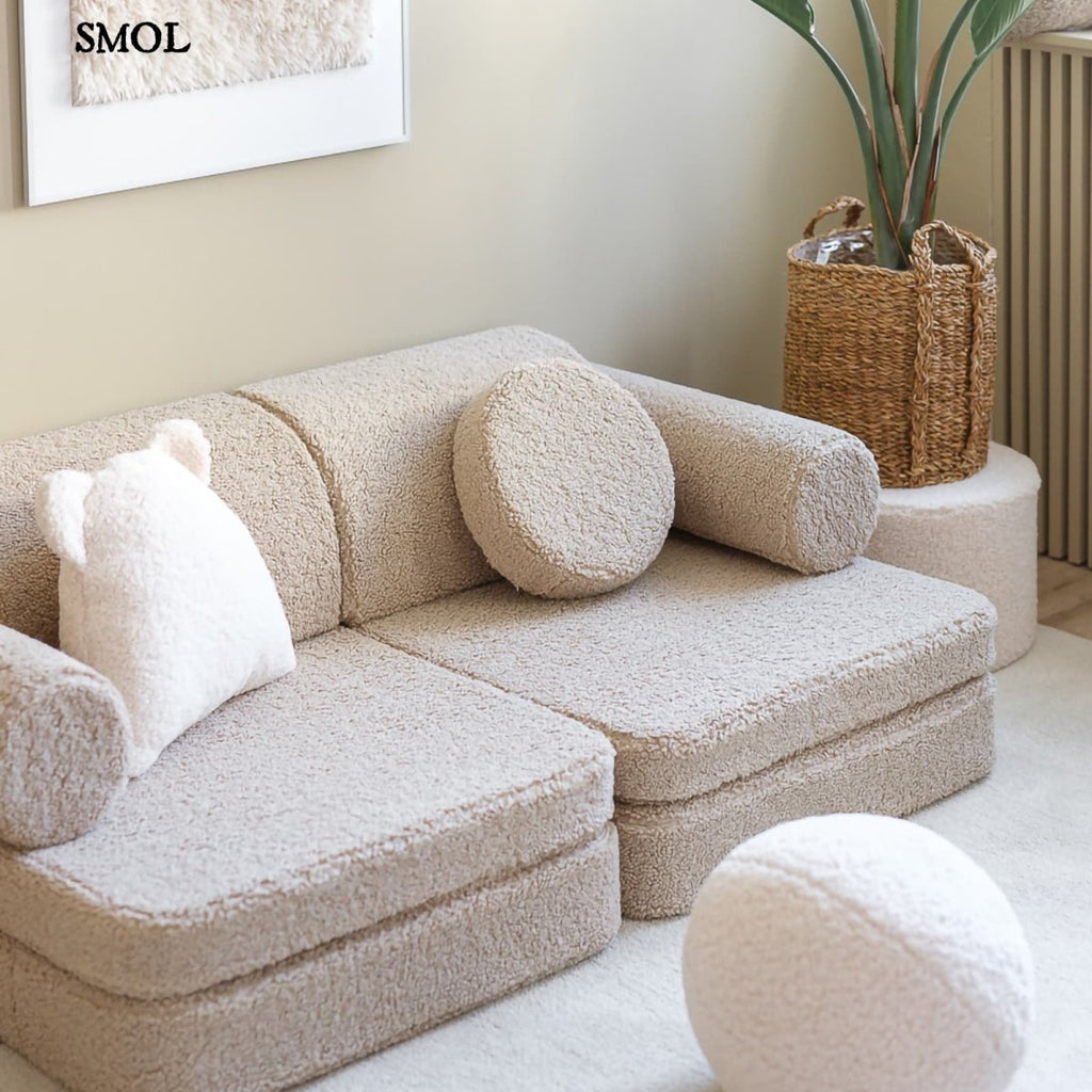 Gyerekkanapé, 9 részes, moduláris | BISCUIT - SMOL - szobában, nagyítva