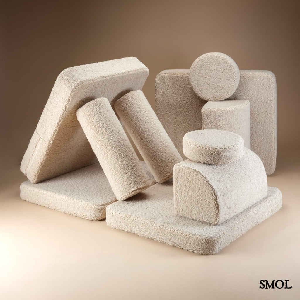 Gyerekkanapé, 9 részes, moduláris | BISCUIT - SMOL - elemei szétszedve