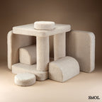 Gyerekkanapé, 9 részes, moduláris | BISCUIT - SMOL - elemeire szedve