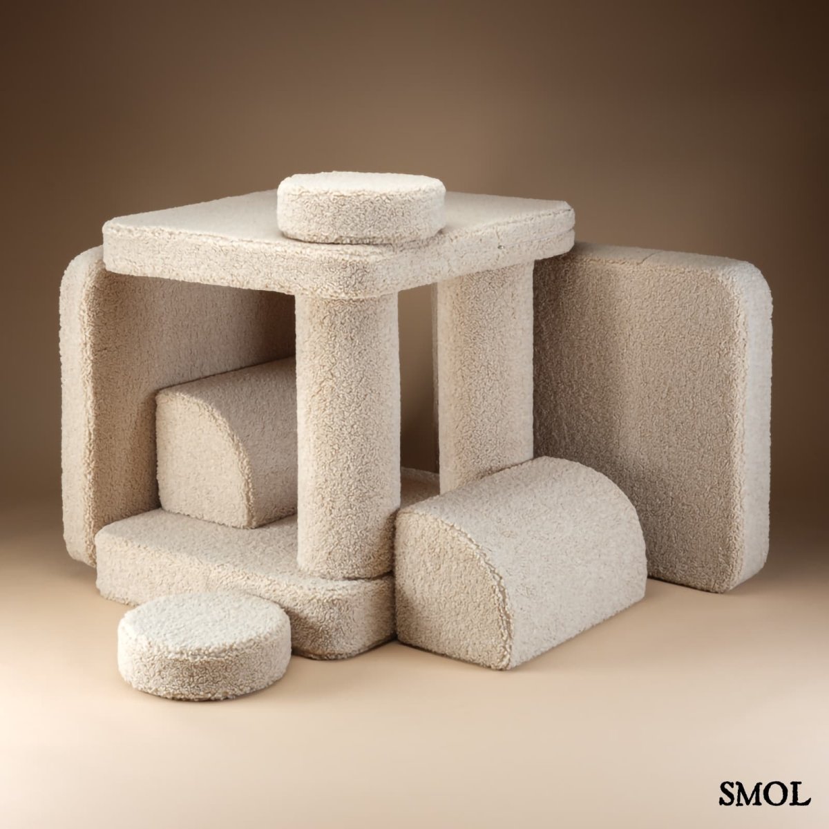 Gyerekkanapé, 9 részes, moduláris | BISCUIT - SMOL - elemeire szedve