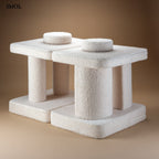 Gyerekkanapé, 9 részes, moduláris | CREAM WHITE - SMOL - elemeiből építve