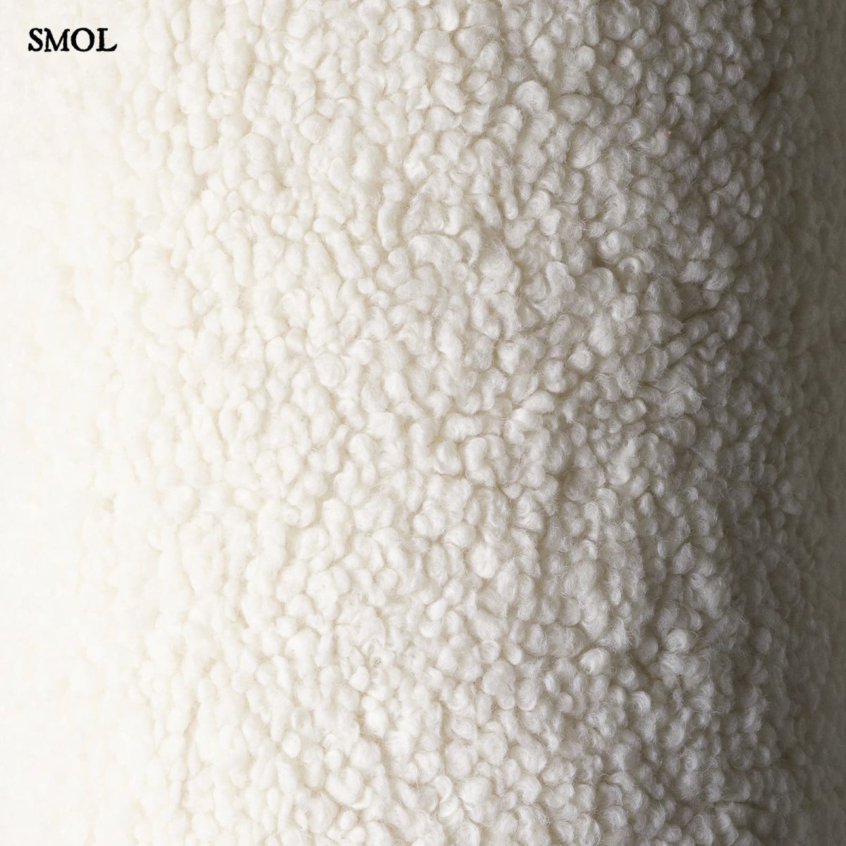 Gyerekkanapé, 9 részes, moduláris | CREAM WHITE - SMOL - teddy anyag nagyítva