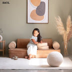 Gyerekkanapé, 9 részes, moduláris | TOFFEE - SMOL - ülő gyerekkel