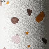 Decorative cushion for children - bouclé, 55x33 |TERRAZZO MARBLE