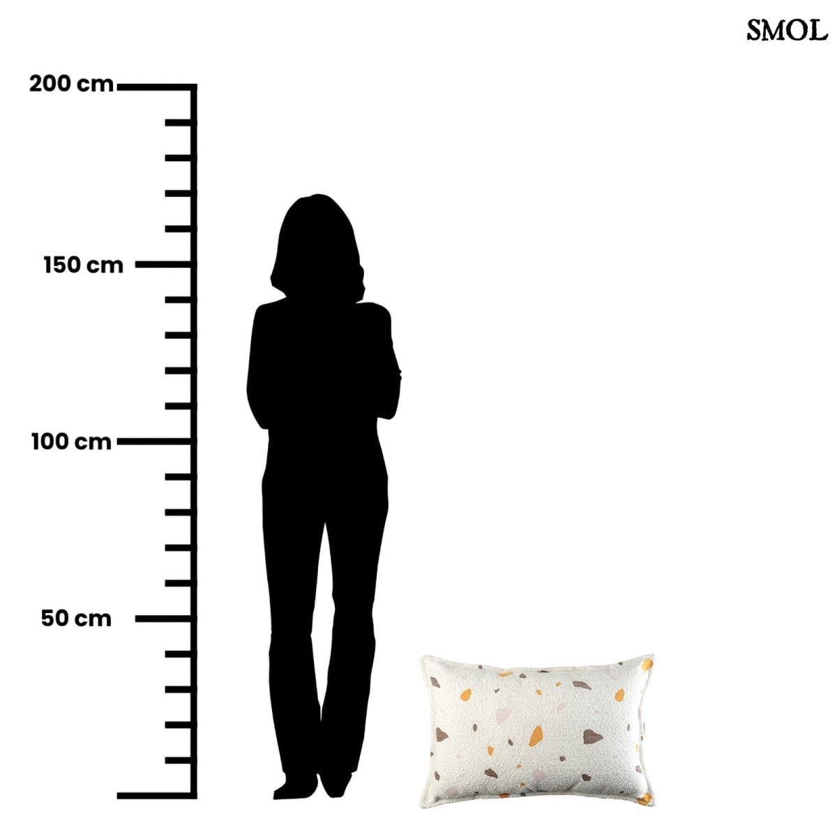 Gyerekpárna, 55x33 | TERRAZZO MARBLE - SMOL