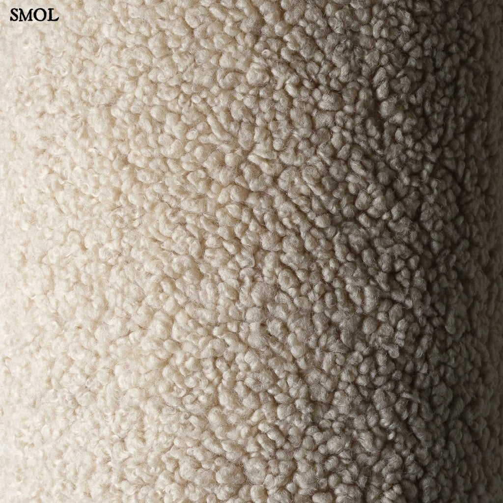 Gyerekpárna, zsebes tároló, mackófüles | TEDDY BISCUIT | SMOL - teddy anyag nagyítva