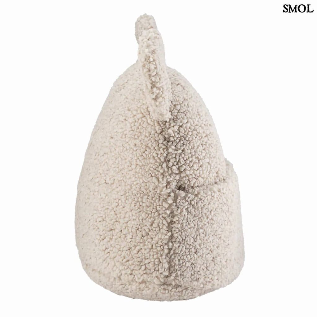 Gyerekpárna, zsebes tároló, mackófüles | TEDDY BISCUIT | SMOL - oldalról