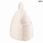 Gyerekpárna, zsebes tároló, mackófüles | TEDDY CREAM WHITE | SMOL - oldalról