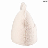 Kinderkissen mit Aufbewahrungstasche | TEDDY CREME-WEISS