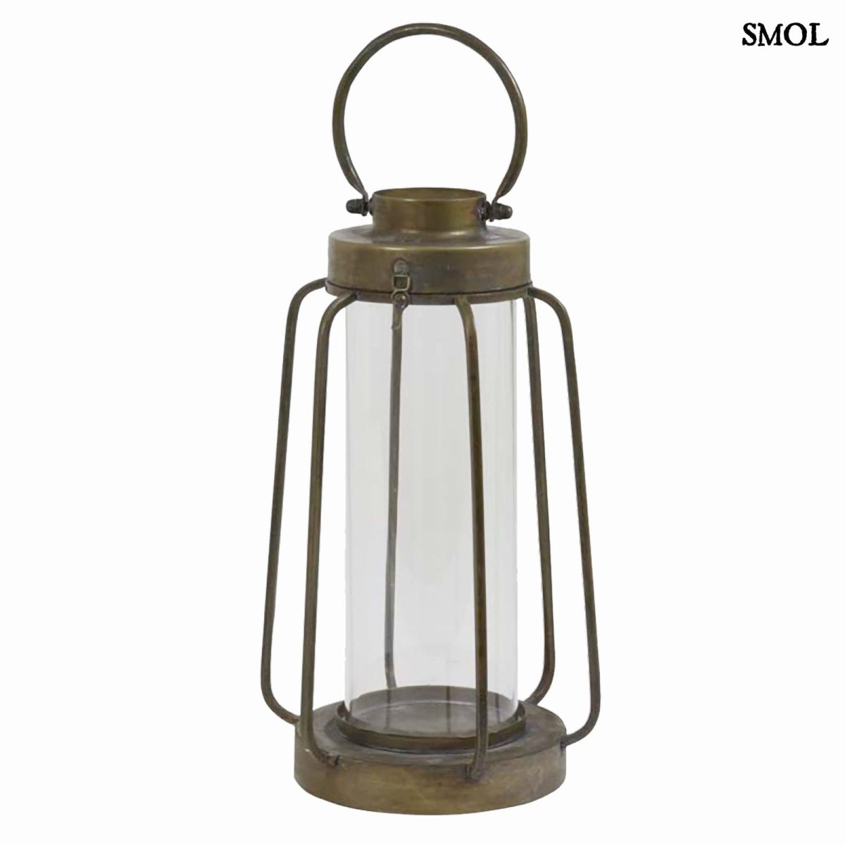 Gyertyatartó - fém, 44 cm | RODRIGO - smol.hu - fehér háttérrel