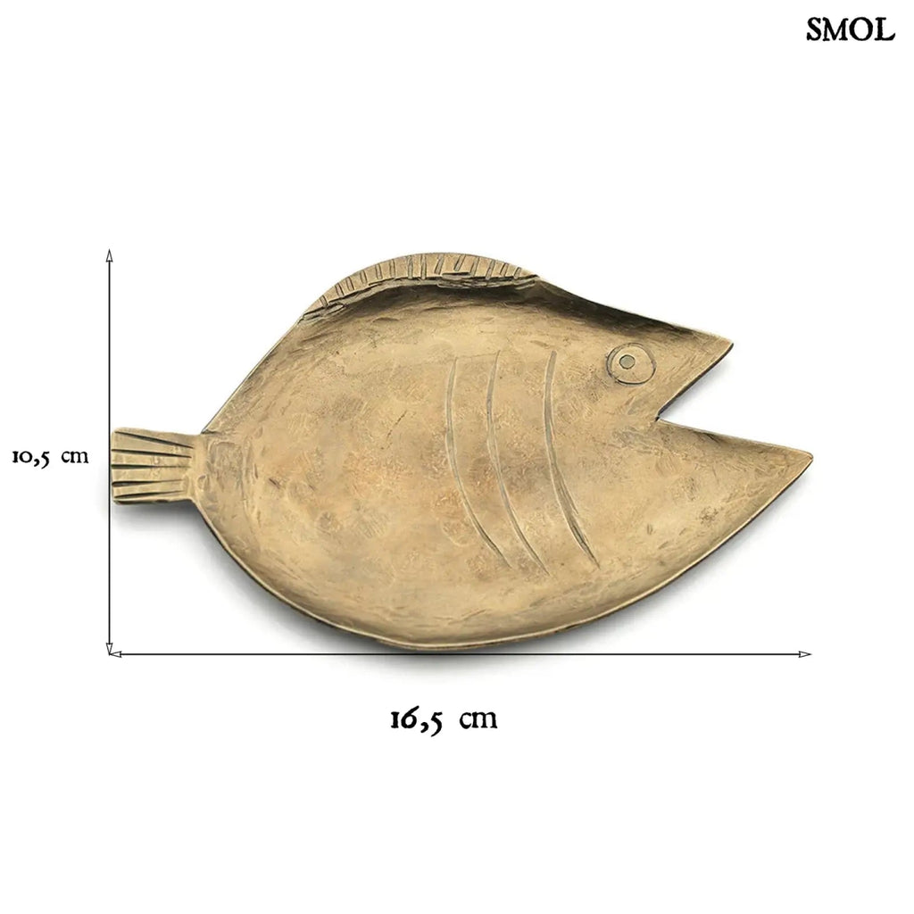 Hal Alakú Réztálca - arany, M | DORI - SMOL