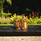 Halszálkás Magas Bárasztal – fekete, 140 cm | HERRINGBONE - SMOL