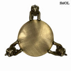 Dísztál - kisméretű, 3 macskával, ⌀ 10 cm | PURR - smol.hu - felülről