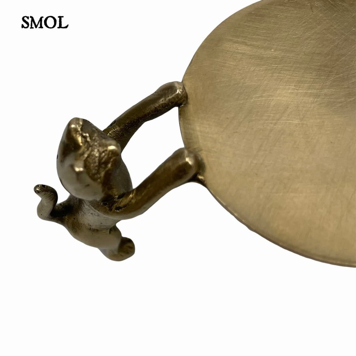 Dísztál - kisméretű, 3 macskával, ⌀ 10 cm | PURR - smol.hu - macska nagyítva