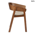 Japán Stílusú Fa Karosszék szett, barna | EDO - SMOL