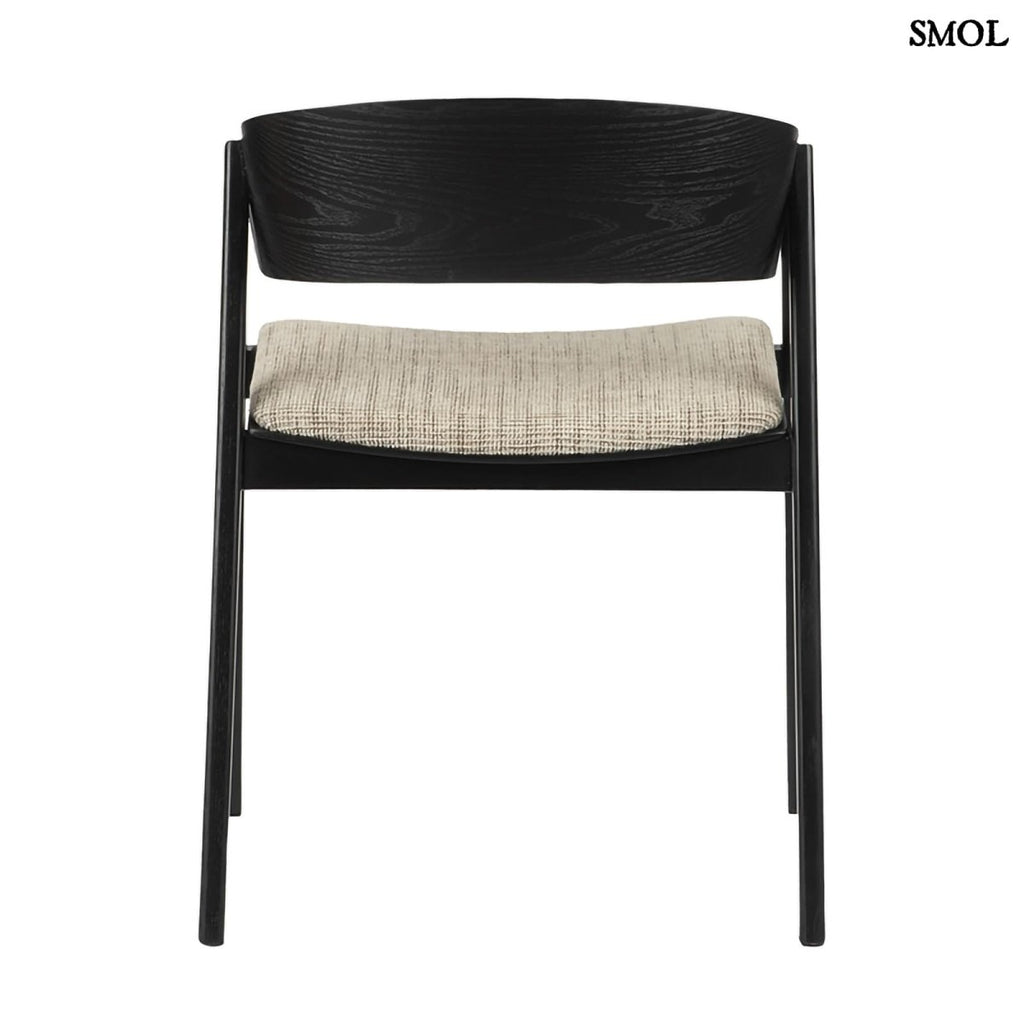 Japán Stílusú Fa Karosszék szett, fekete | EDO - SMOL