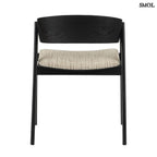 Japán Stílusú Fa Karosszék szett, fekete | EDO - SMOL