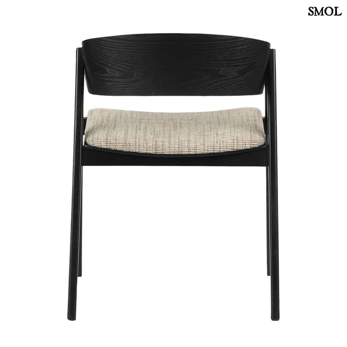 Japán Stílusú Fa Karosszék szett, fekete | EDO - SMOL