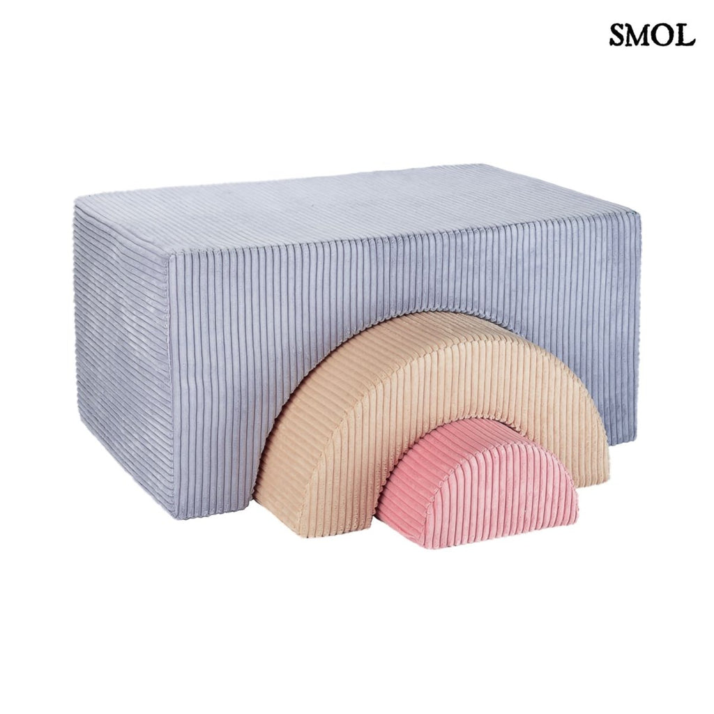 Játékszett - moduláris, 3 részes | BLUEBERRY | SMOL - fehér háttérrel