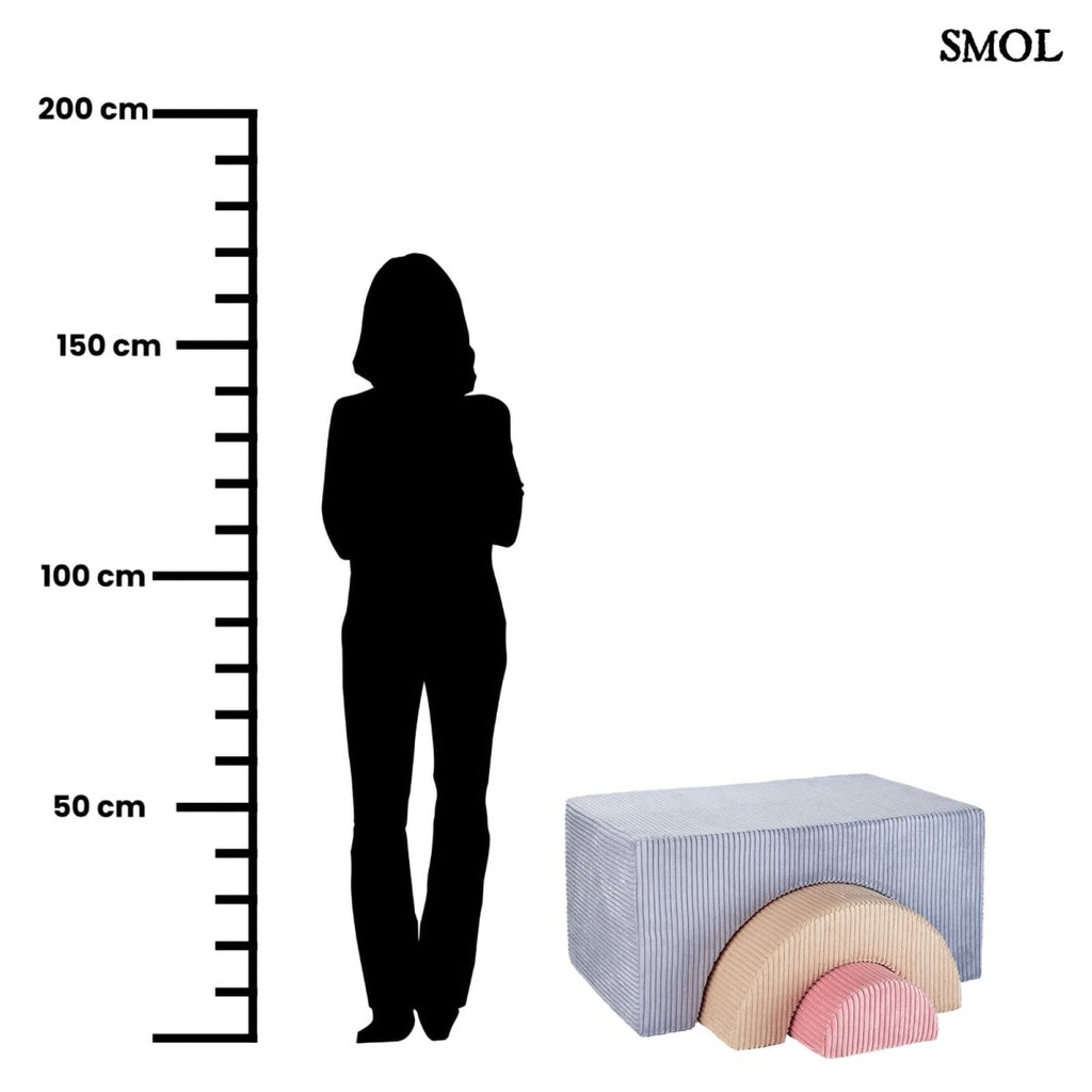 Játékszett - moduláris, 3 részes | BLUEBERRY | SMOL - méretarányosan