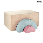 Játékszett - moduláris 3 részes, BROWN SUGAR | SMOL - fehér háttérrel