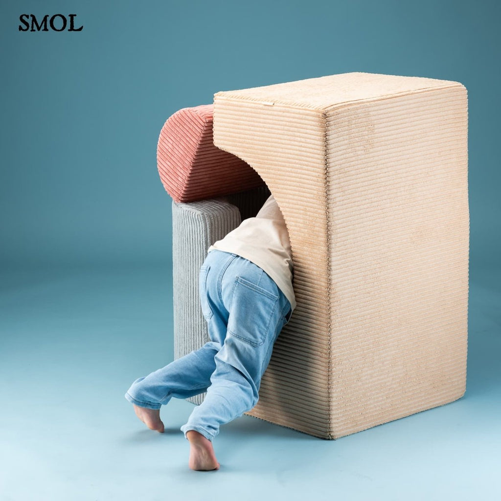 Játékszett - moduláris 3 részes, BROWN SUGAR | SMOL - alagútként