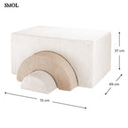 Játékszett - moduláris, 3 részes | MARSHMALLOW | SMOL - méretekkel