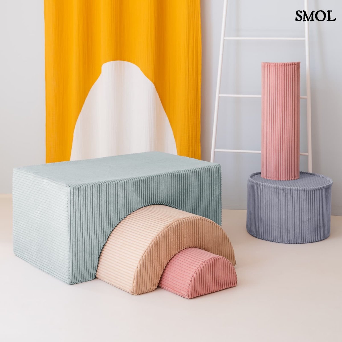 Játékszett - moduláris, 3 részes | PEPPERMINT | SMOL -elemek szobában