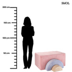 Játékszett - moduláris, 3 részes  | PINK MOUSSE | SMOL - méretarányosan