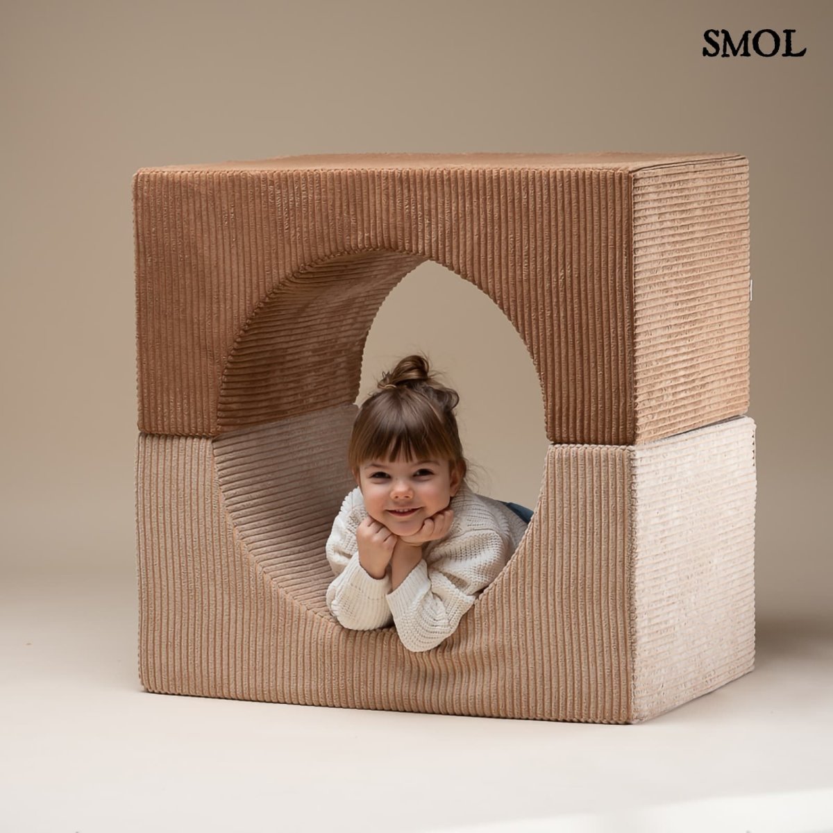 Játékszett - moduláris, 3 részes | TOFFEE | SMOL - alagutat építő gyerekkel