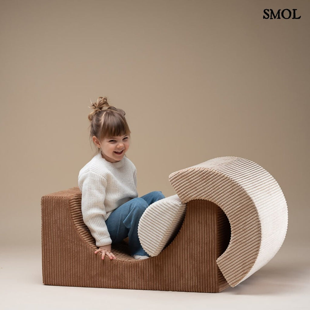 Játékszett - moduláris, 3 részes | TOFFEE | SMOL - elemekkel autózó gyerekkel