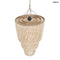 Kagyló csillár - kézműves függőlámpa, M | LAGOON
