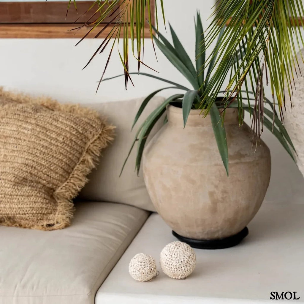 Kagyló függődísz – fehér, kerek, L | BUBBLE SHELL