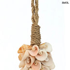 Kagylós Boho Függődísz - rózsaszín | SHELL COTTON - SMOL