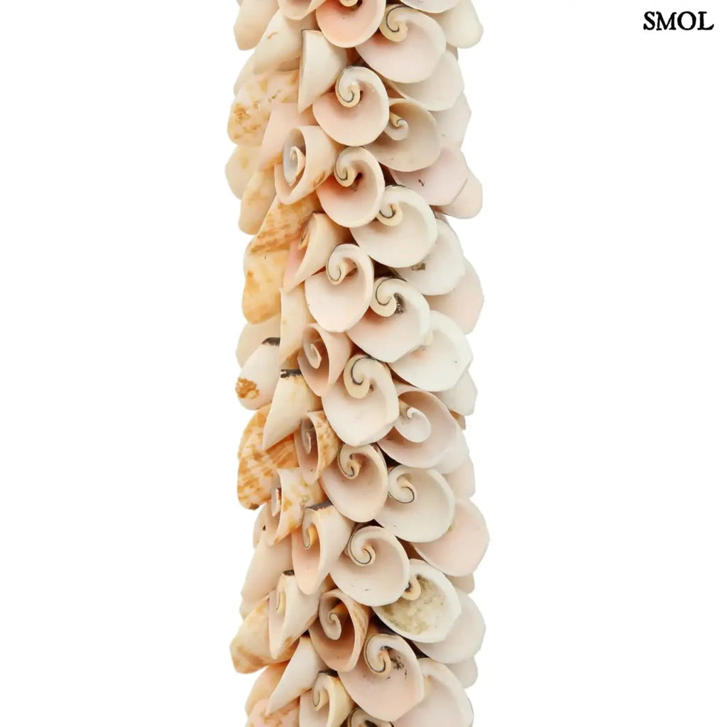 Kagylós Boho Függődísz - rózsaszín | SHELL COTTON - SMOL