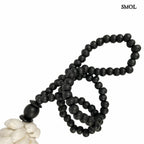 Kagylós Függődísz - fekete-fehér | KAWA