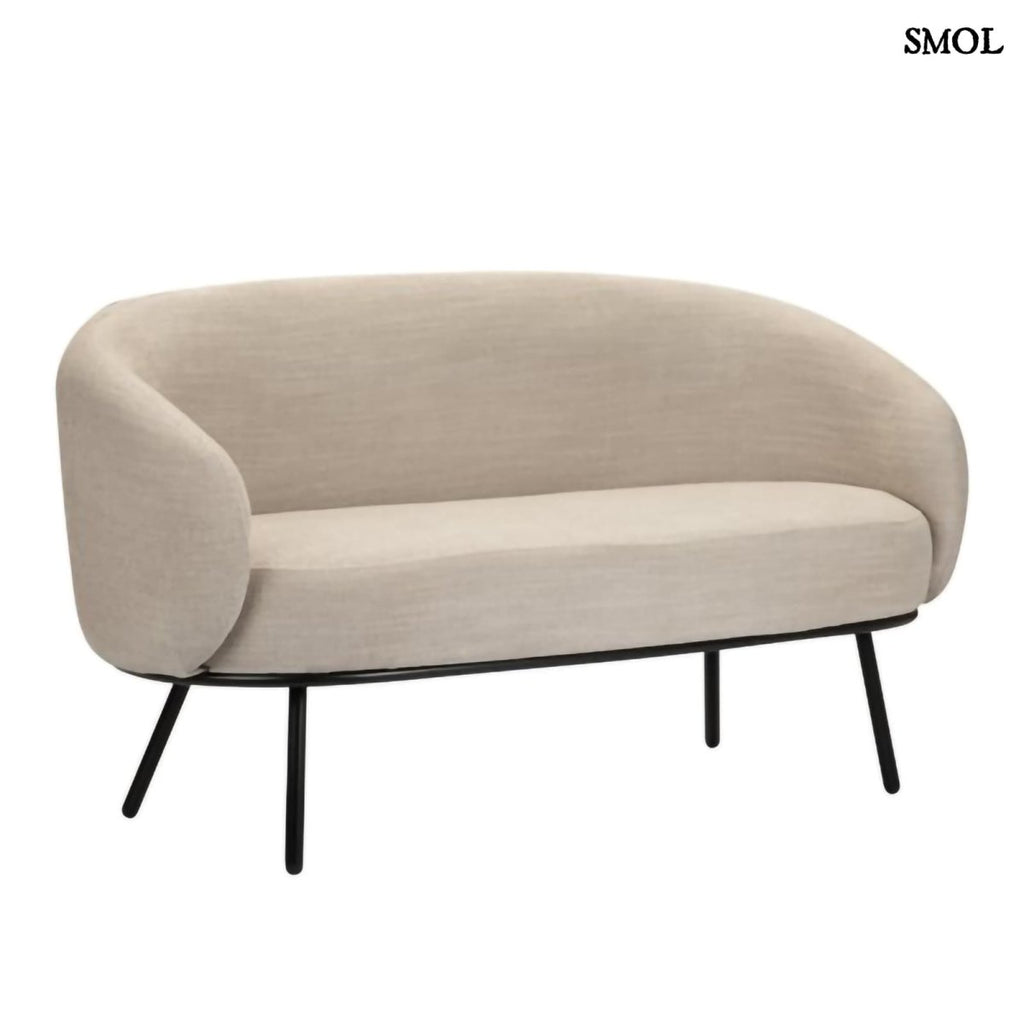 Kanapé - bézs, kétszemélyes | MARS - SMOL