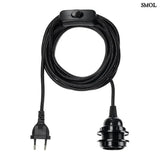 Switched lamp cable - black | FITTING