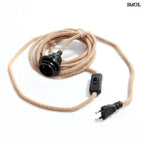 Kapcsolós Lámpakábel - natúr - fekete | FITTING - SMOL