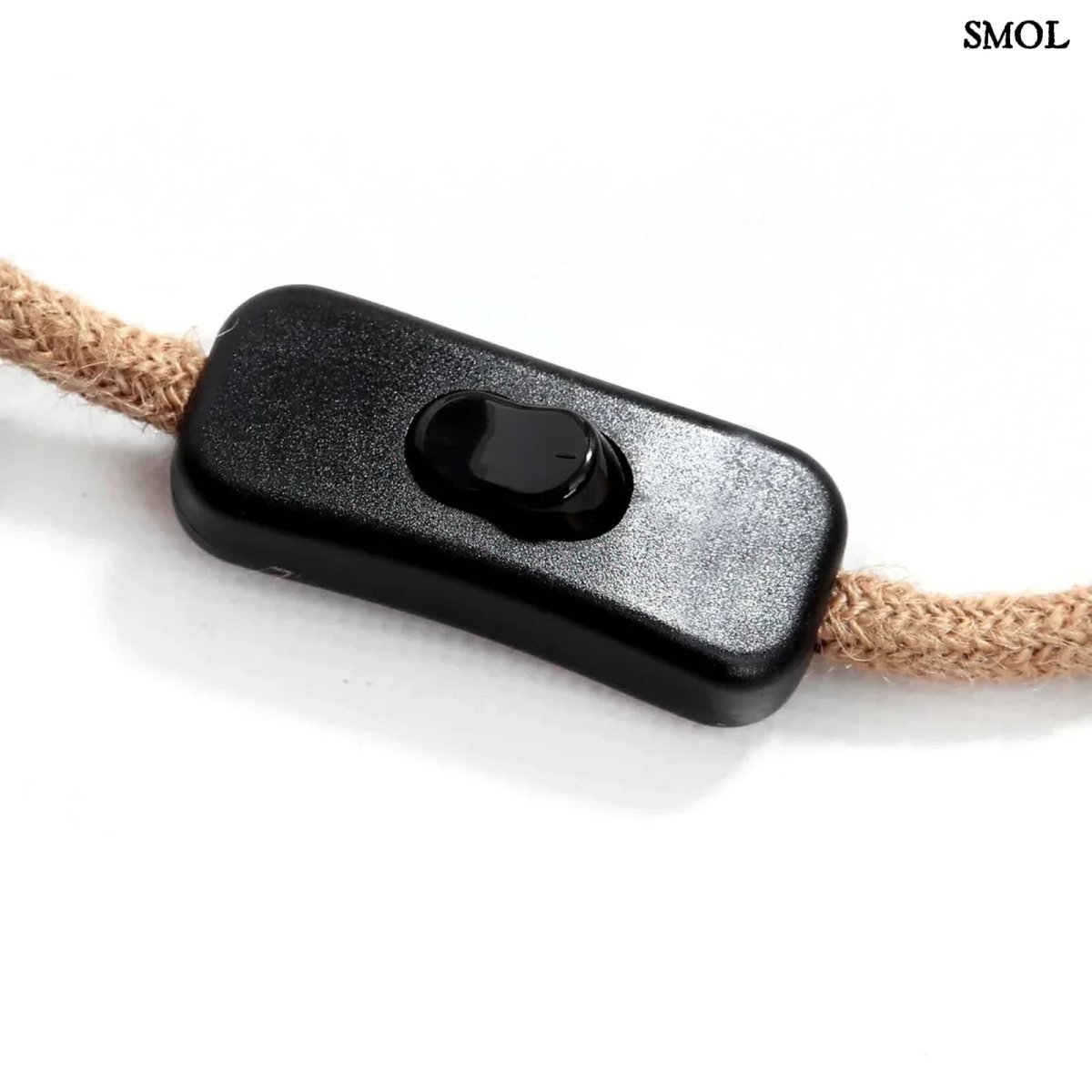 Kapcsolós Lámpakábel - natúr - fekete | FITTING - SMOL