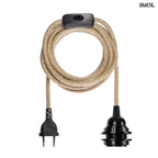 Kapcsolós Lámpakábel - natúr - fekete | FITTING - SMOL