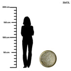 Dísztál - nagyméretű, fém, 58 cm | MELNER - smol.hu - méretarányosan