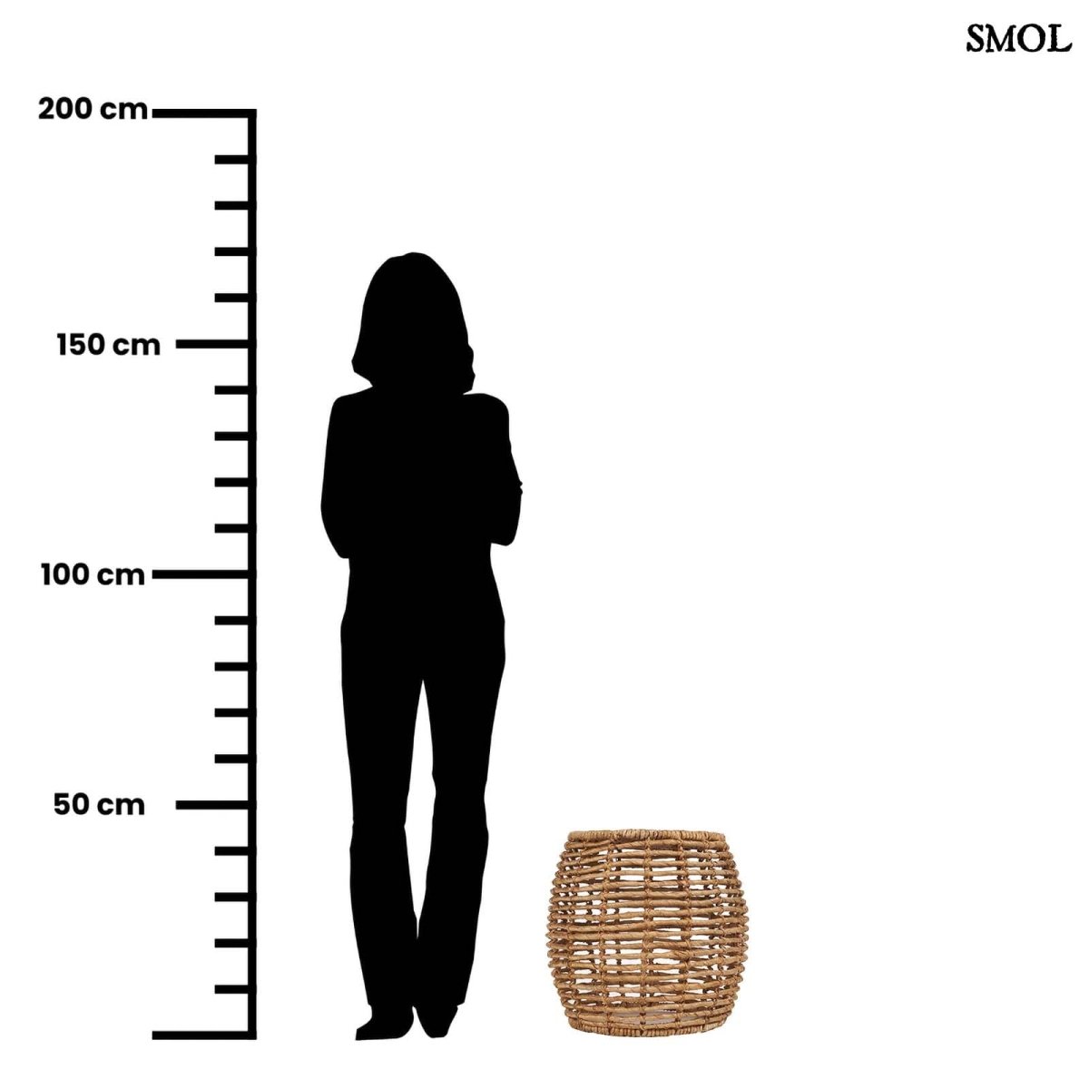 Kisasztal és ülőke - banánlevél, ⌀48 cm | GUSTIH - SMOL